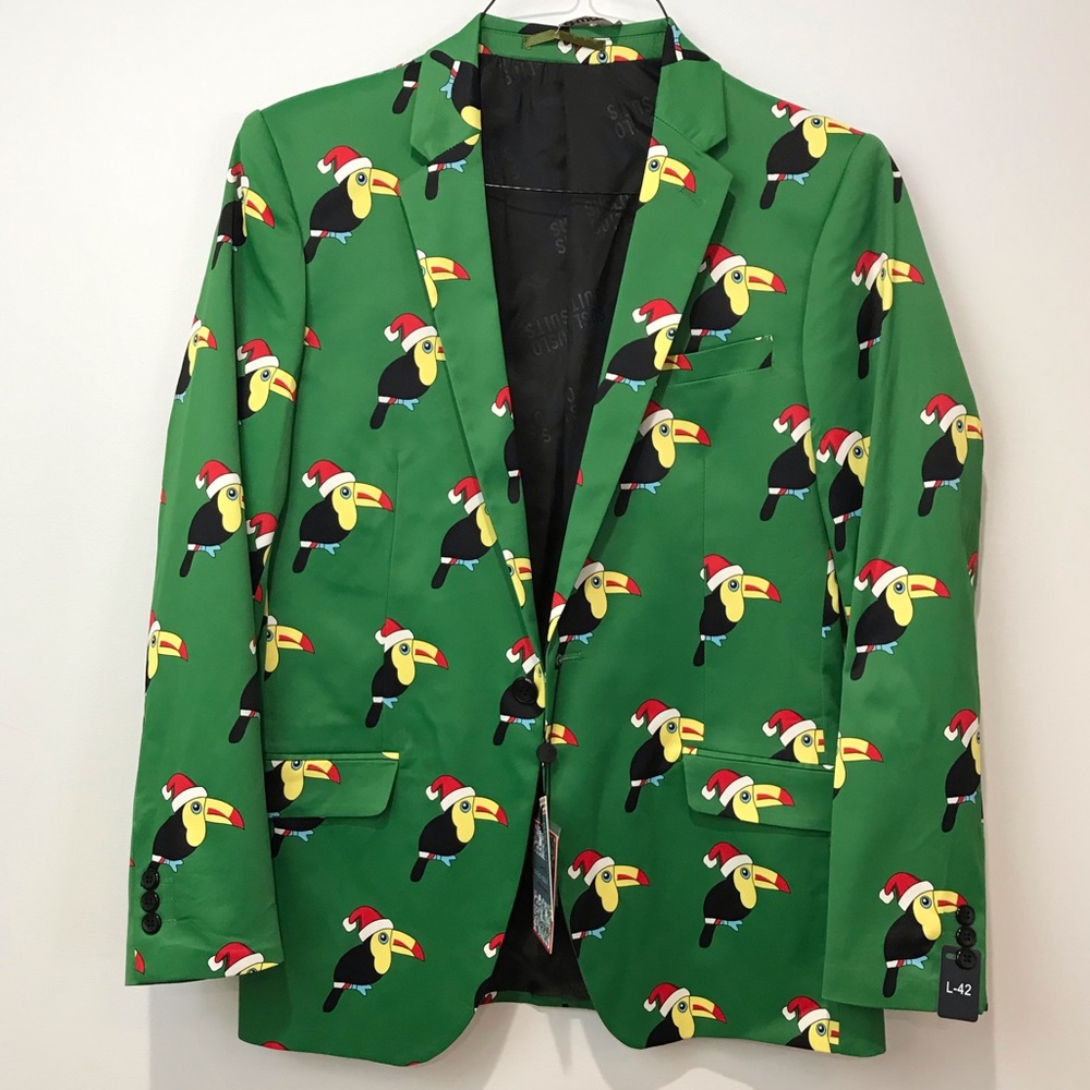 Ugly Christmas Blazer Suslo Couture Slim Fit